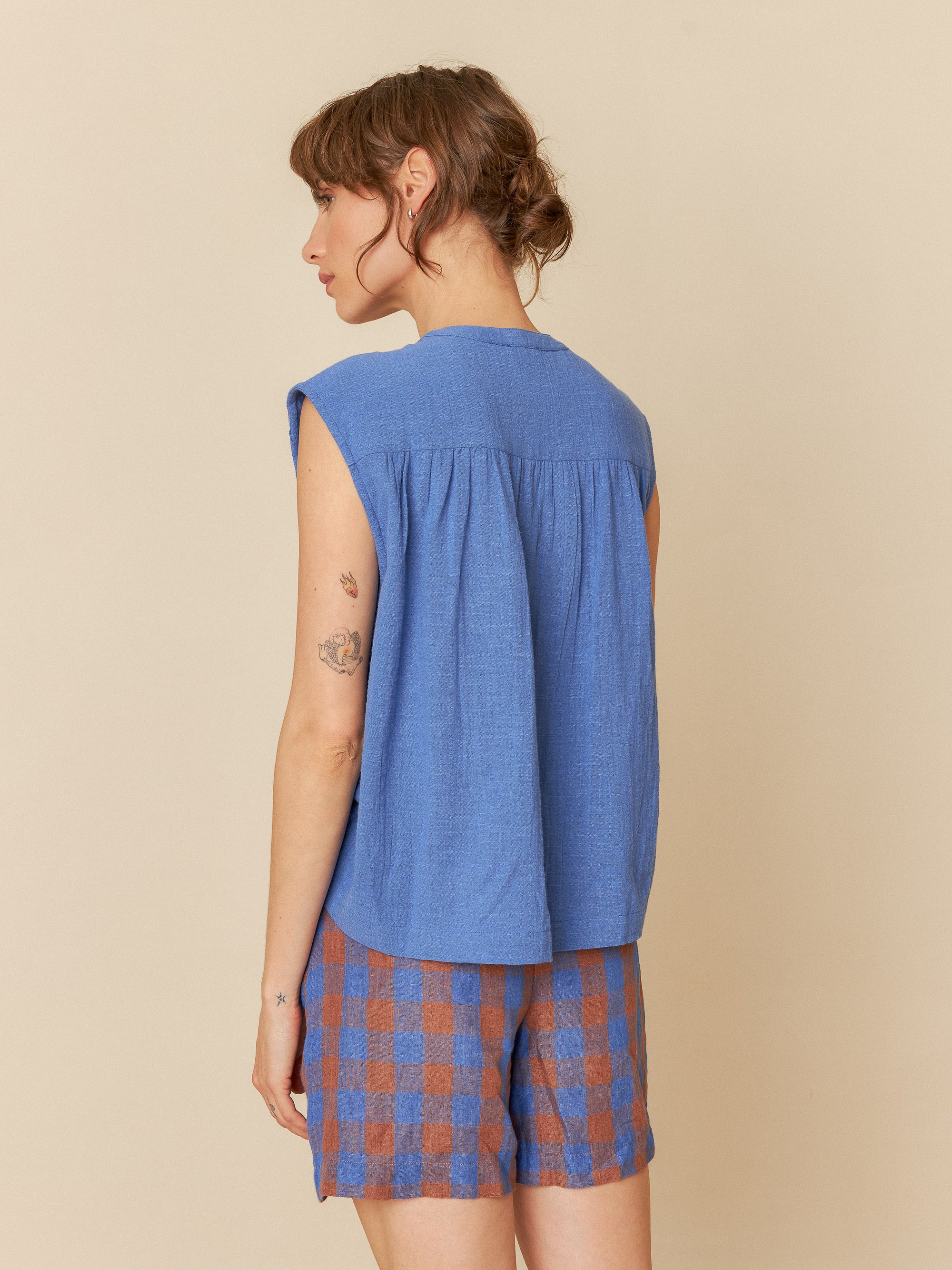 Iria Blouse sans manche